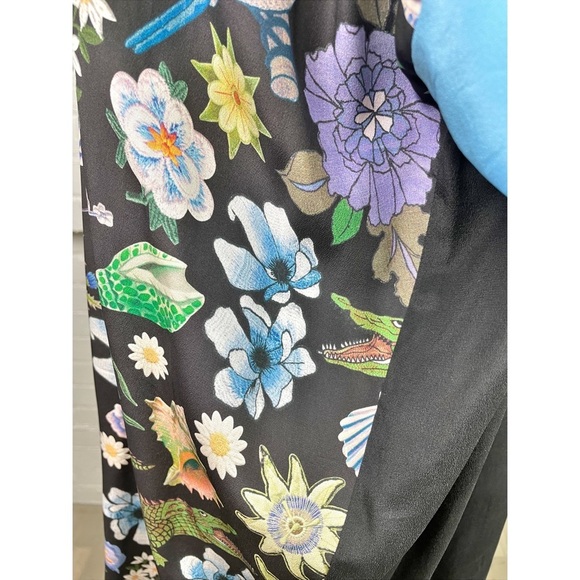 Emma Cook botanical print silk tunic dress - Picture 3 of 9